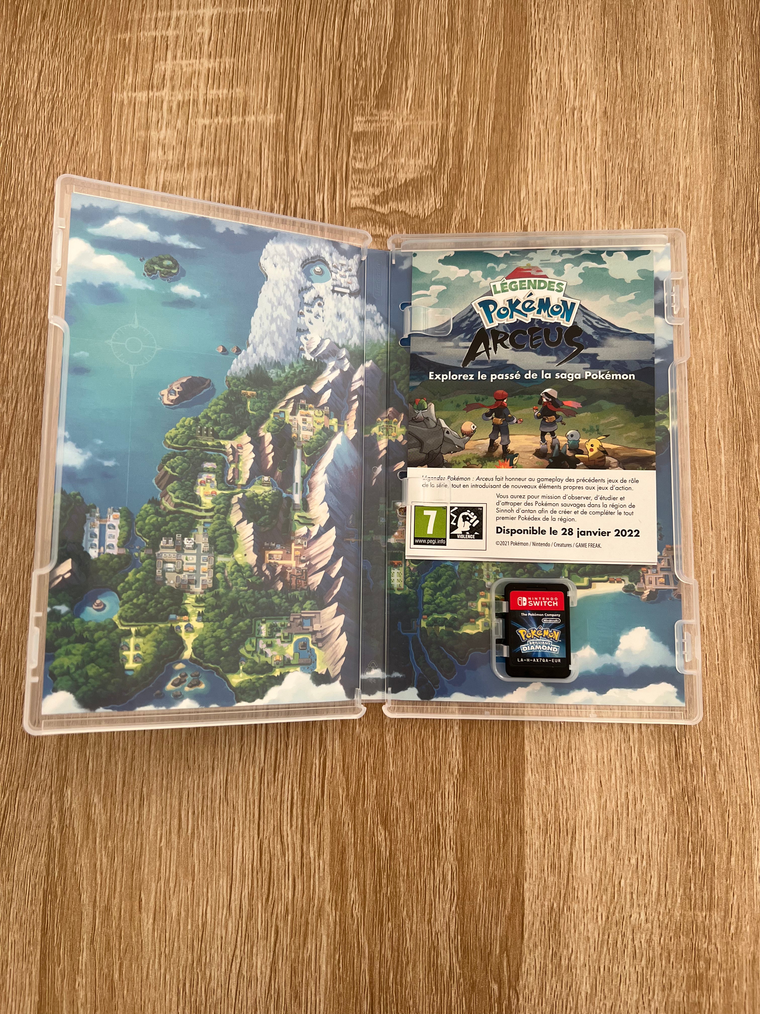 Pokémon diamant étincelant (nintendo switch)