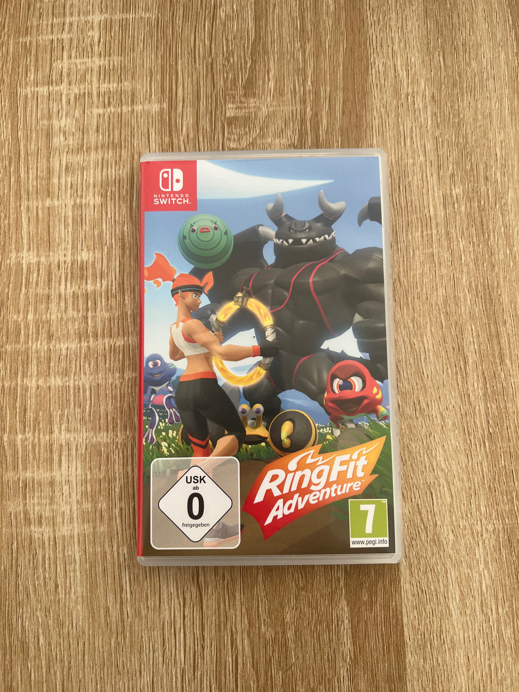 Ring fit adventure + accessoires (nintendo switch)