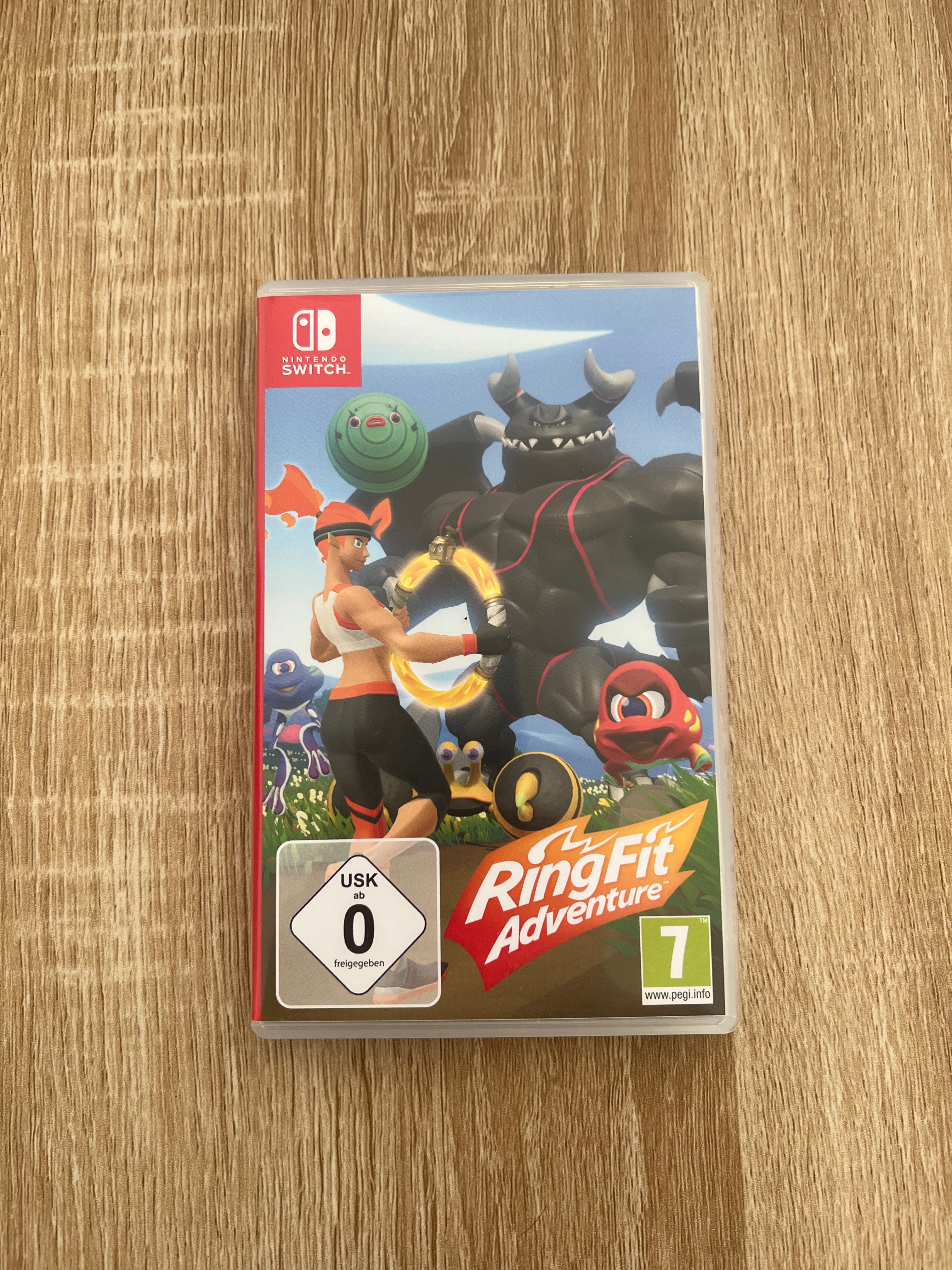 Ring fit adventure + accessoires (nintendo switch)