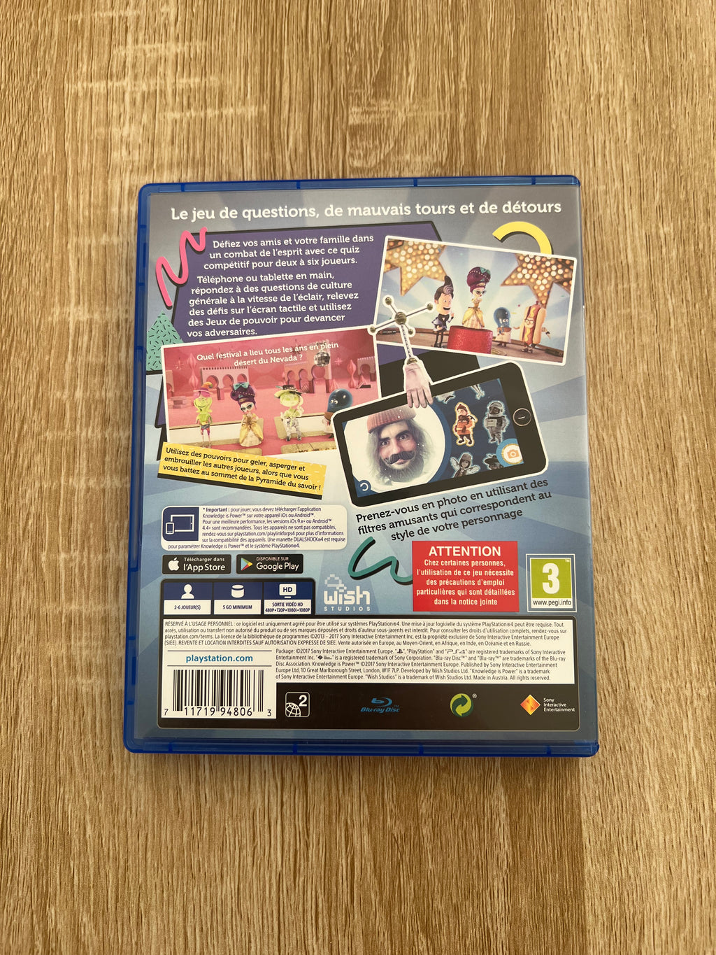 Knowledge is power (Ps4)