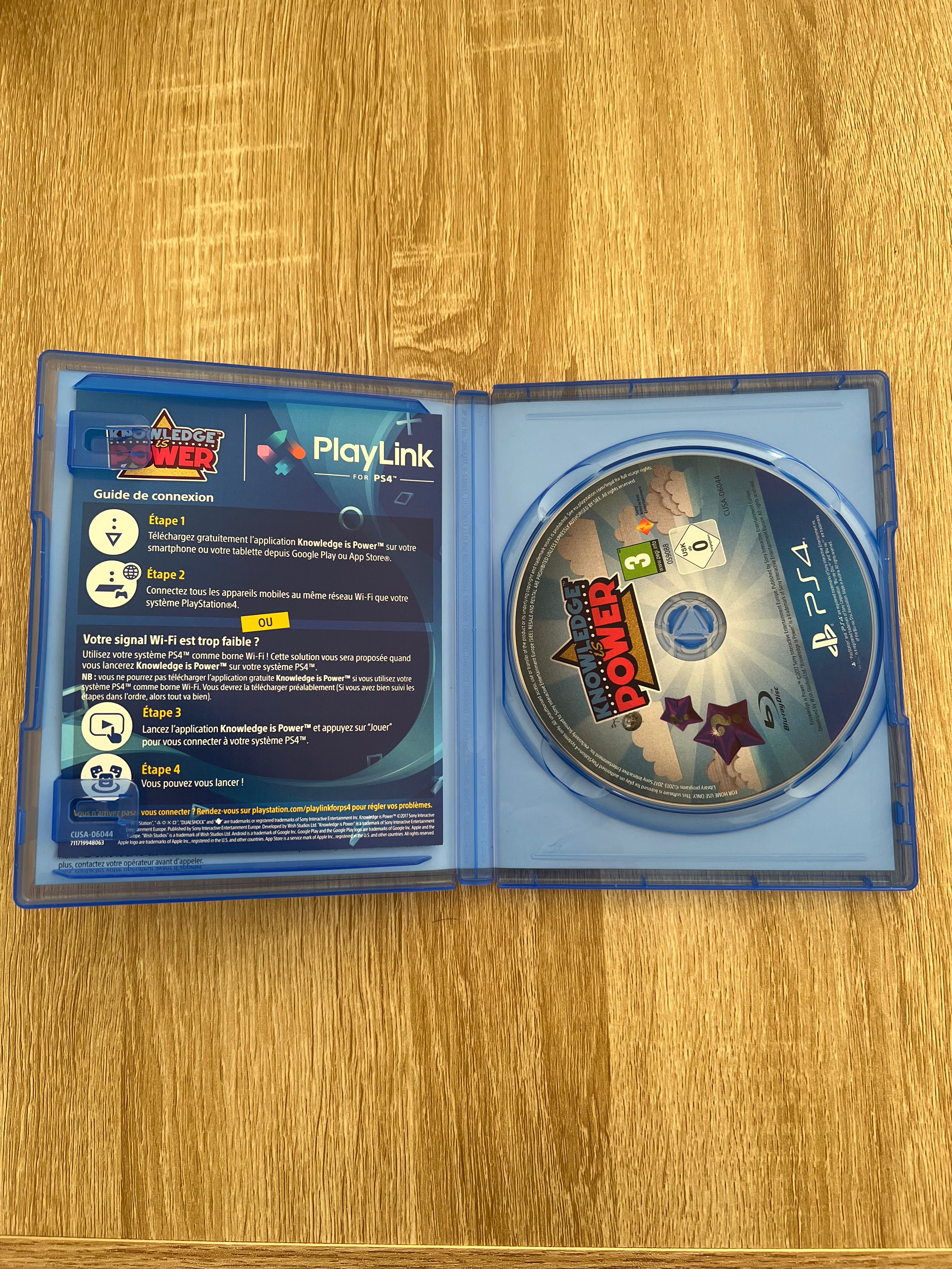 Knowledge is power (Ps4)