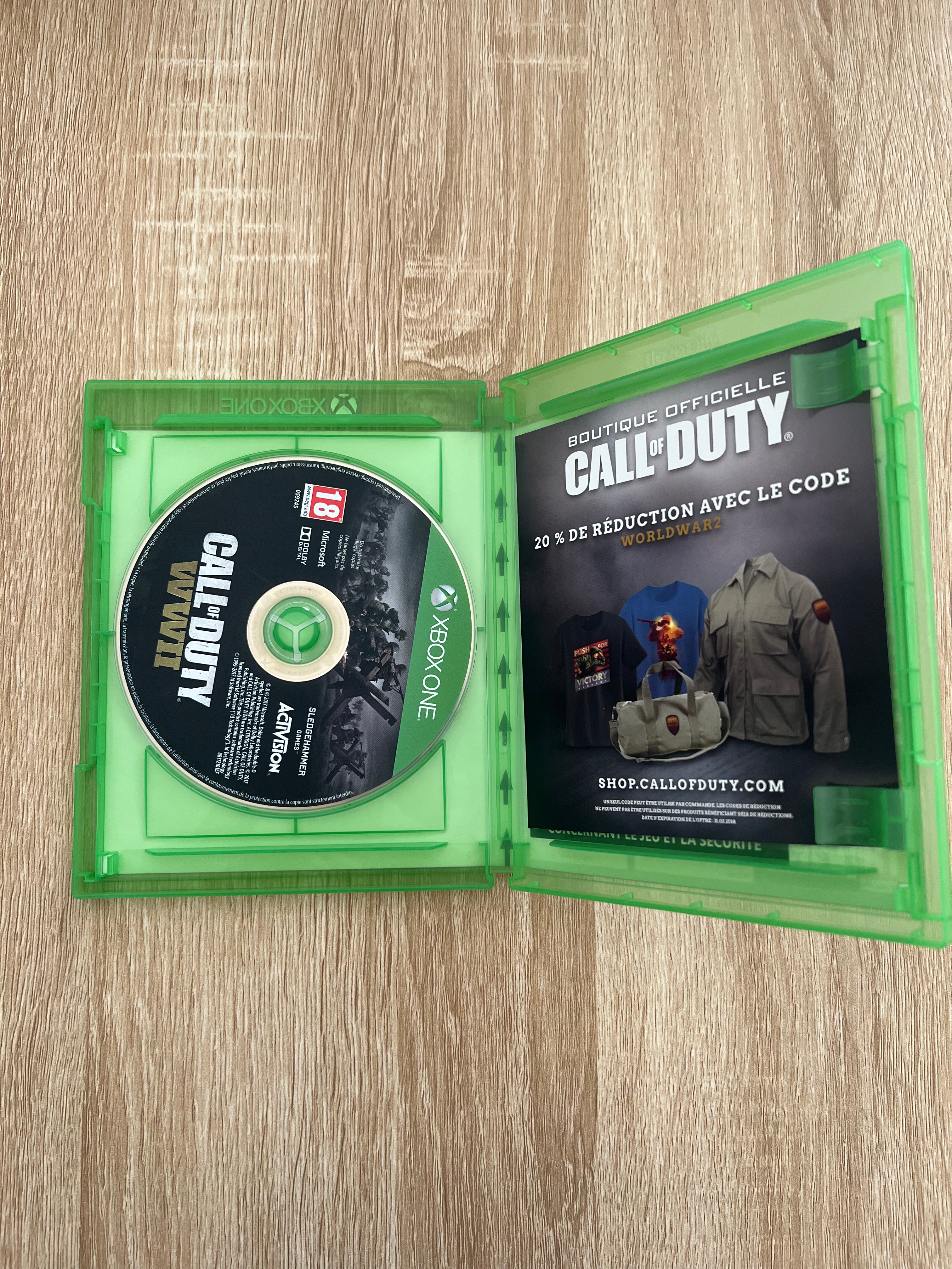 Call of duty WWII (Xbox one)