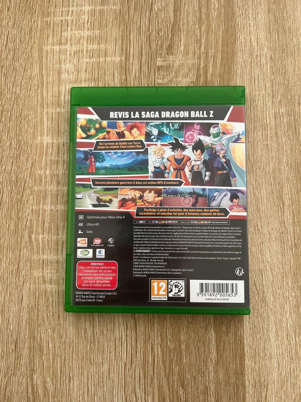Dragon ball Z kakarot (Xbox one)