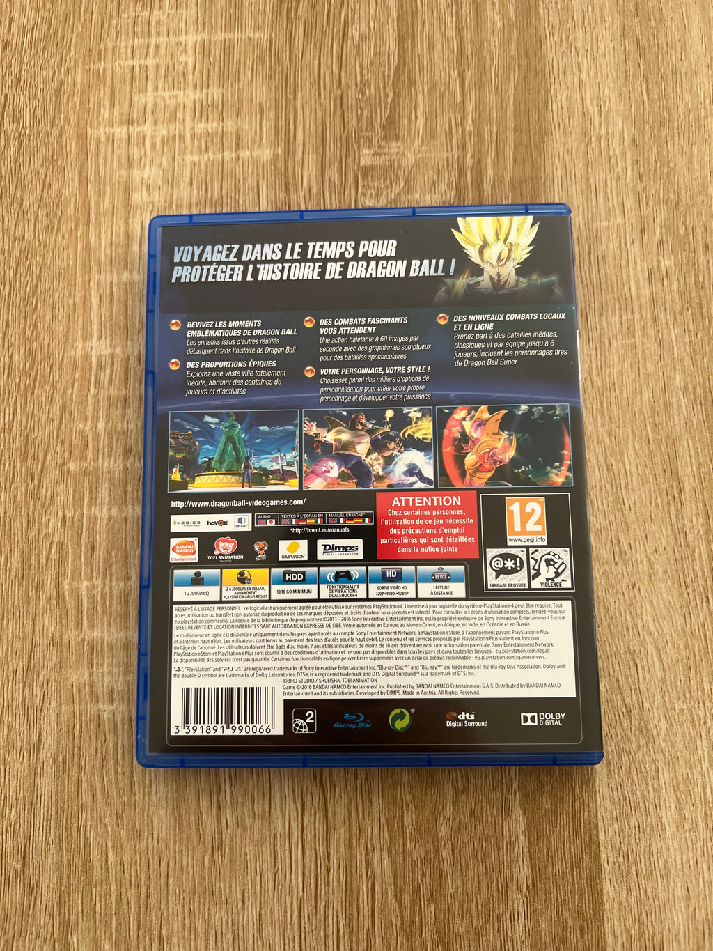Dragon ball xenoverse 2 (Ps4)