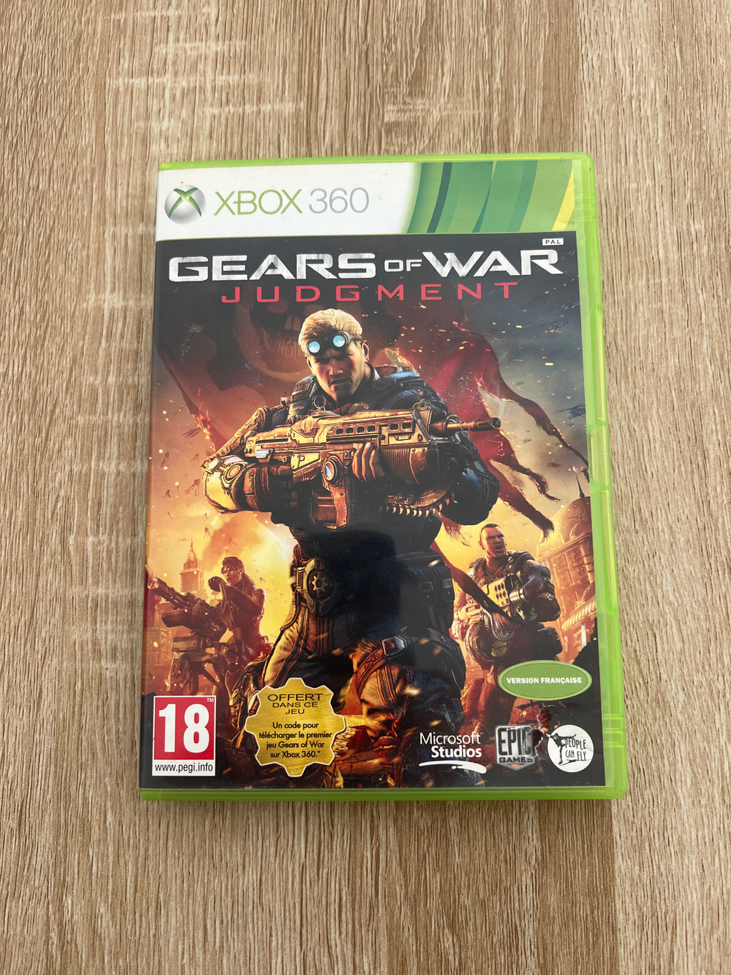 Gears of war judgment (Xbox 360)