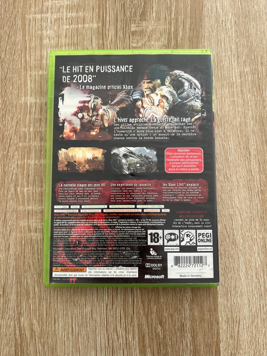 Gears of war 2 (Xbox 360)
