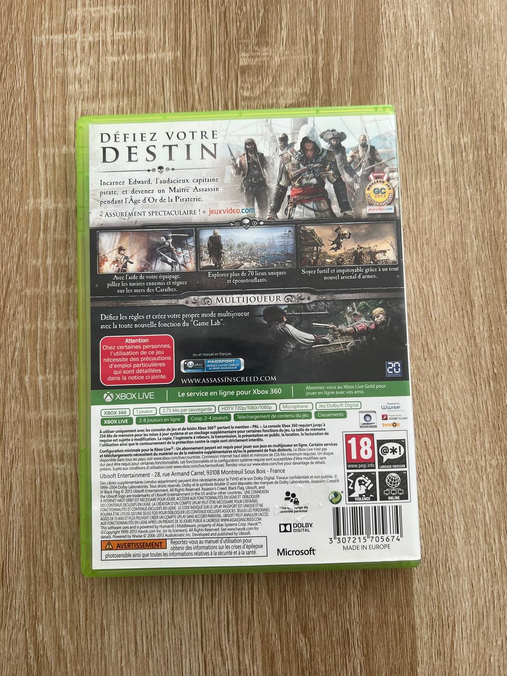 Assassins creed black flag (Xbox 360)