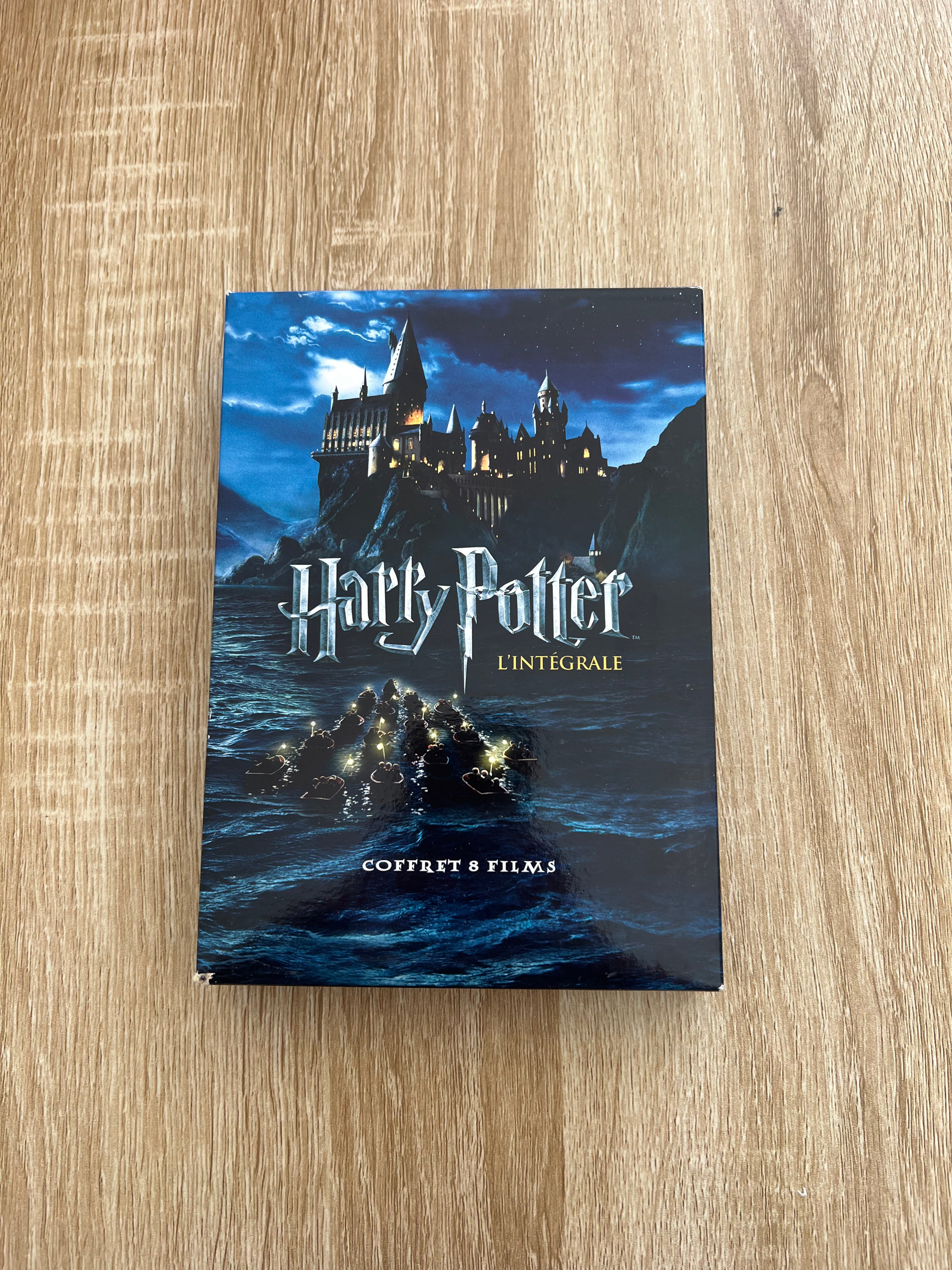 Harry potter 8 films DVD